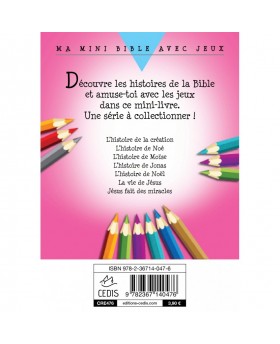 Histoire de la création(L') - Ma mini Bible avec jeux